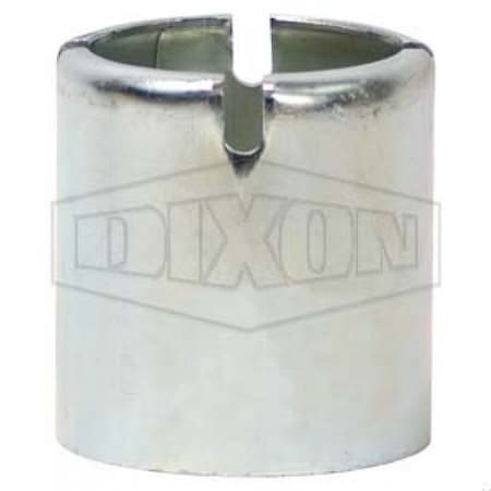 Dixon King Crimp Heavy Duty Crimp Ferrule, 4 in Nominal, 4 in L, 0.12 in Thick, Carbon Steel, Domestic CF400-7CSHD